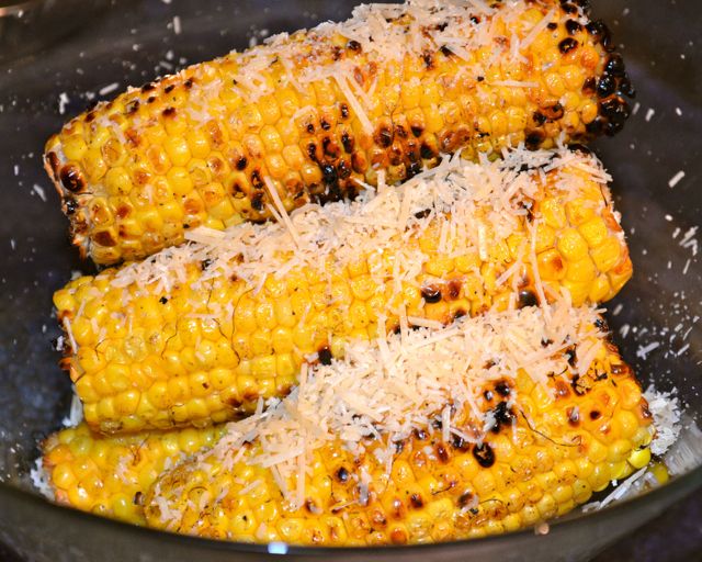 Mexican bbq corn on the cob