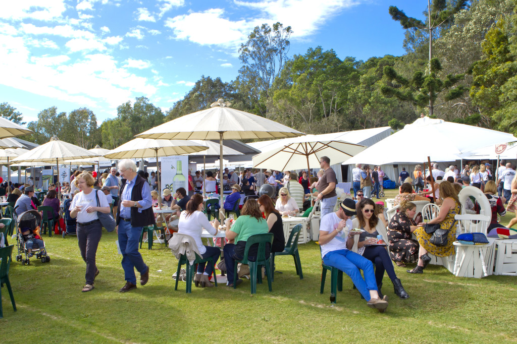 Festival Village Crowd