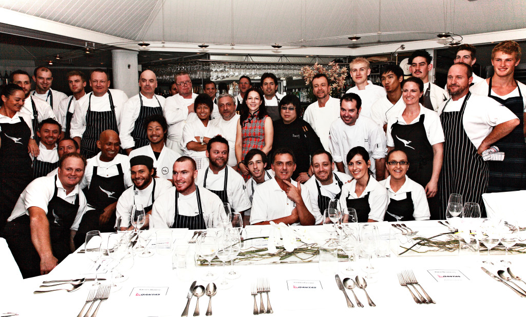 Qantas Best Dinner Staff and Chefs