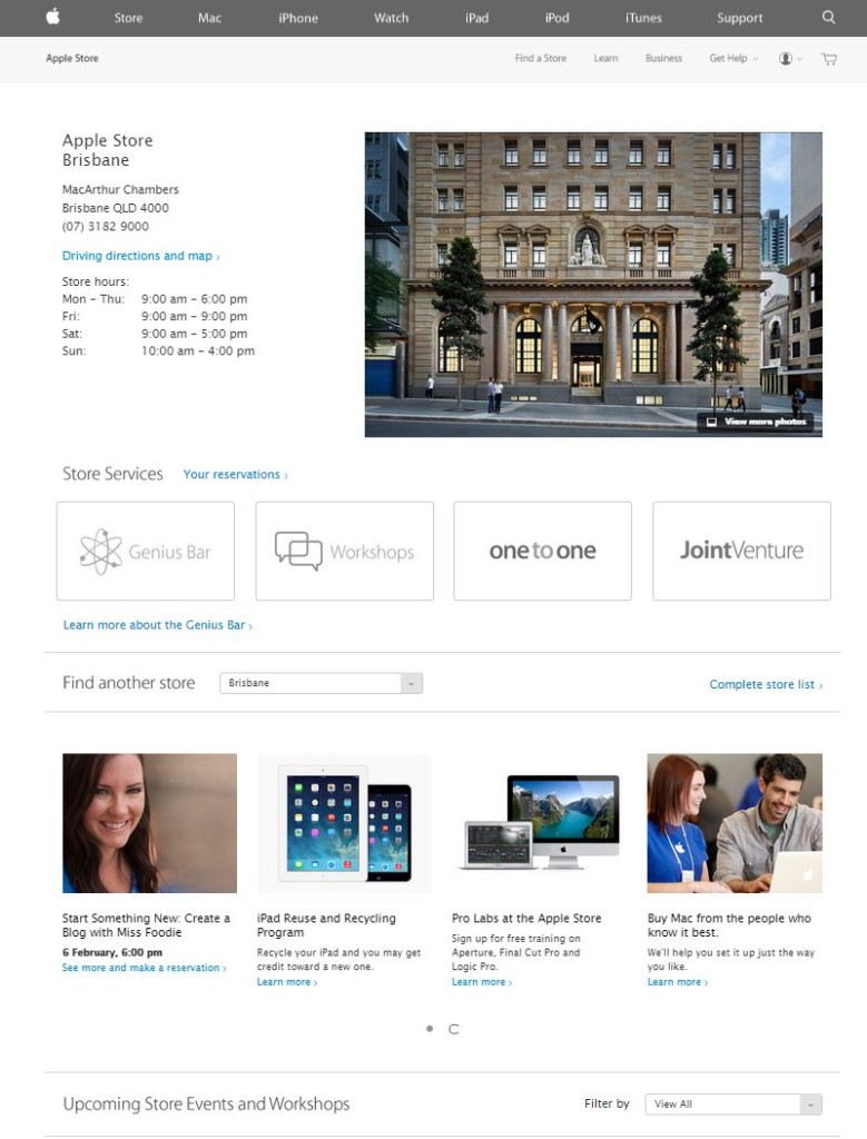 Apple Store Brisbane - Start Something New - Miss Foodie