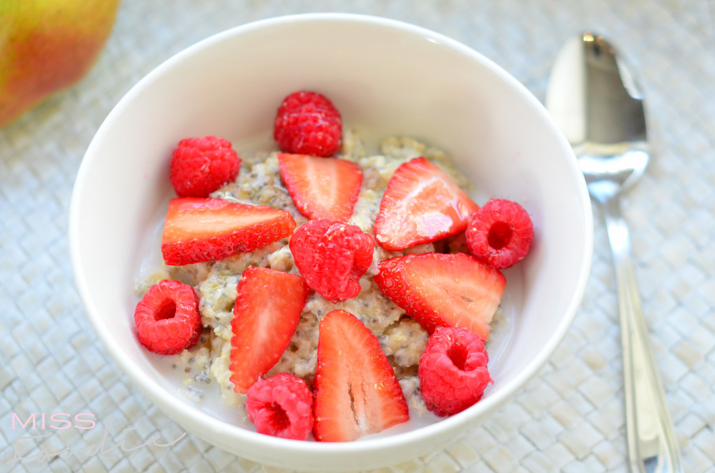 Quinoa Chia Porridge Three Ways - Miss Foodie-2