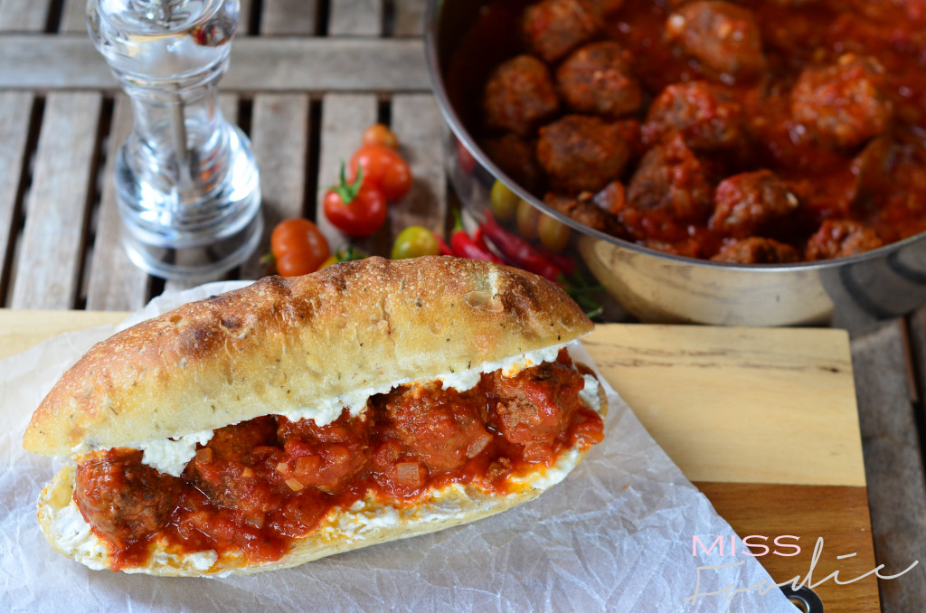 Meatball Sandwich AKA Albondigas Sandwich-3