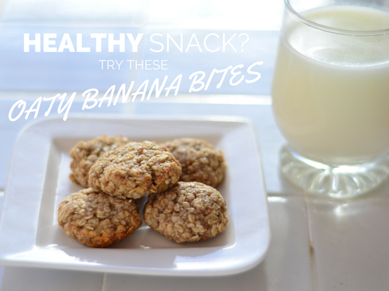 oat banana bites