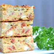 Zucchini Chorizo & Feta Slice