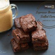 Espresso Brownies with Salted Caramel